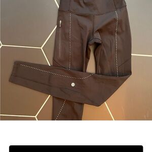 Black Leggings with Studded Detail